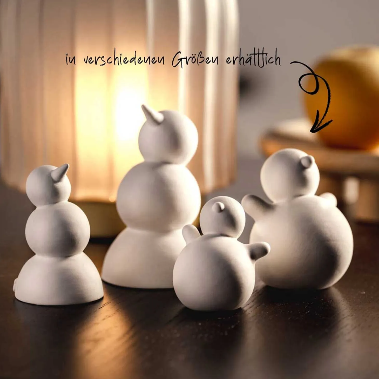 Schneemann PABLITO 8 cm