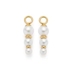 Set/2 Anhänger JUSTINE gold Beauty's