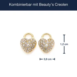 Set/2 Anhänger NICKY gold Beauty's