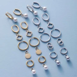 Set/2 Anhänger PERLA silber Beauty`s