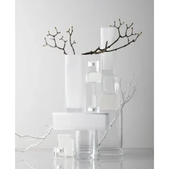 Solifleurvase LUCCA 25 cm weiß