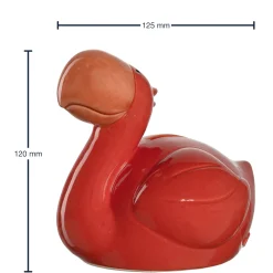 Spardose BAMBINI 12 cm rot Flamingo