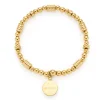 Stretch Armband ELISABETH gold