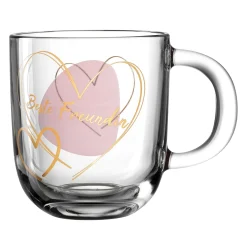 Tasse EMOZIONE 400 ml rosé 'Beste Freundin'