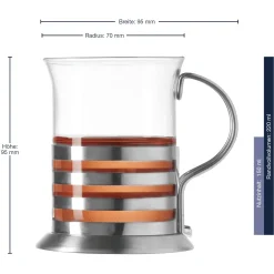 Teegläser BALANCE 220 ml 2er-Set