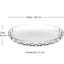 Teller CUCINA OPTIC 18 cm 6er-Set