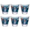 Trinkglas BAMBINI AVVENTURA 215 ml Weltall 6er-Set