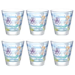 Trinkglas BAMBINI AVVENTURA 215 ml Meer 6er-Set