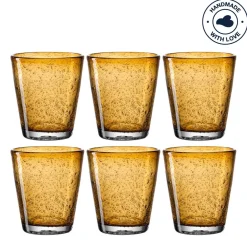 Trinkglas BURANO 330 ml amber 6er-Set