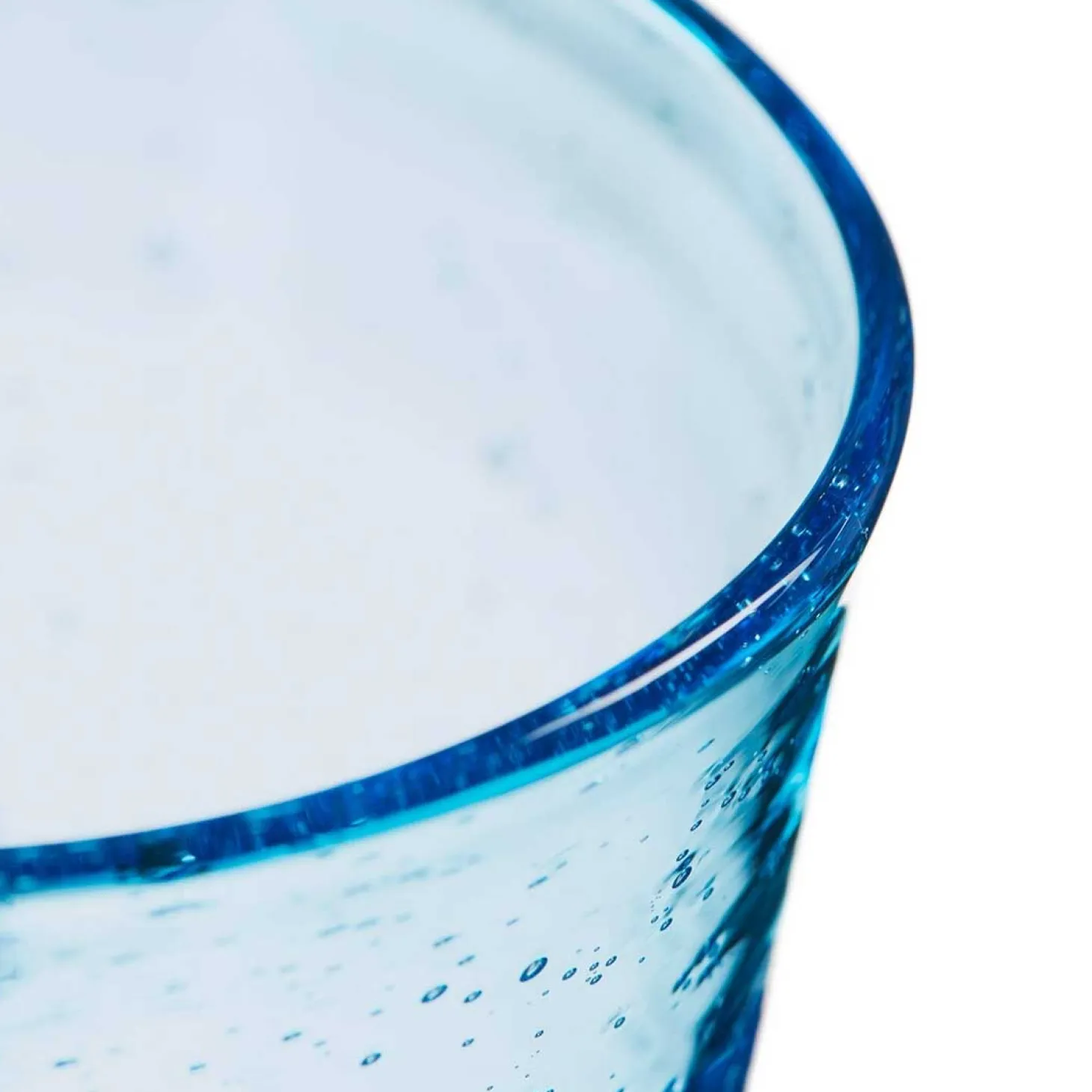 Trinkglas BURANO 330 ml blau 6er-Set