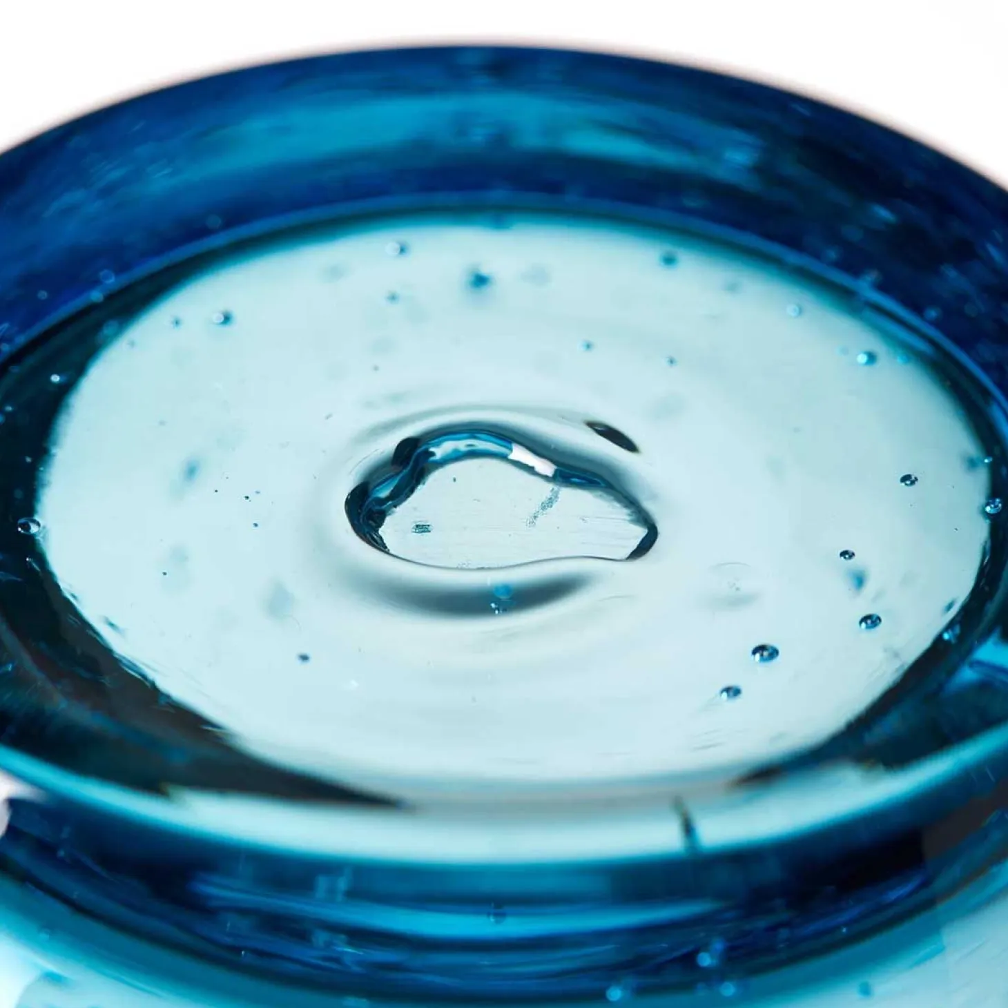 Trinkglas BURANO 330 ml blau 6er-Set