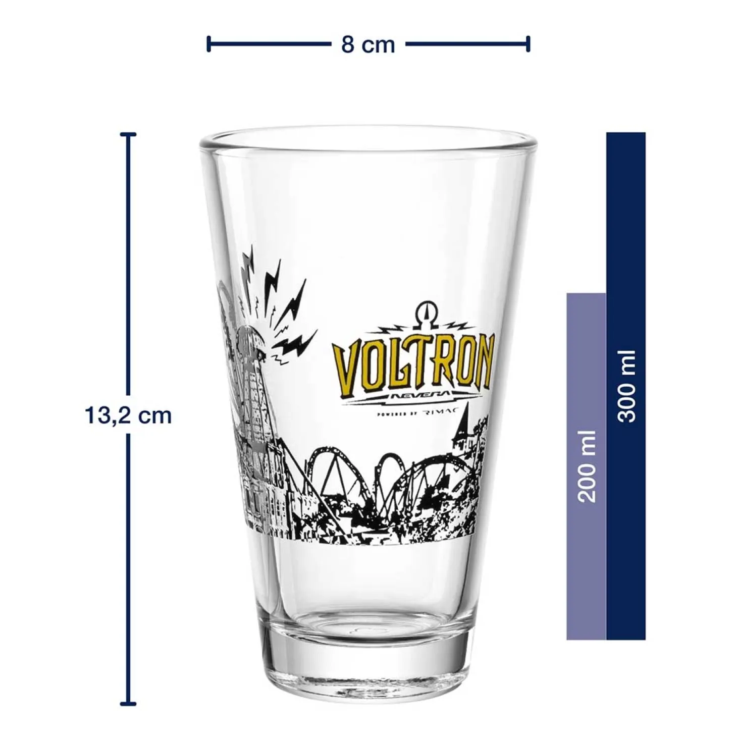 Trinkglas Europa-Park Voltron 300 ml