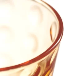 Trinkglas OPTIC 215 ml apricot 6er-Set