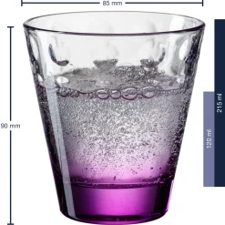 Trinkglas OPTIC 215 ml 6er-Set