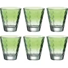 Trinkglas OPTIC 215 ml hellgrün 6er-Set