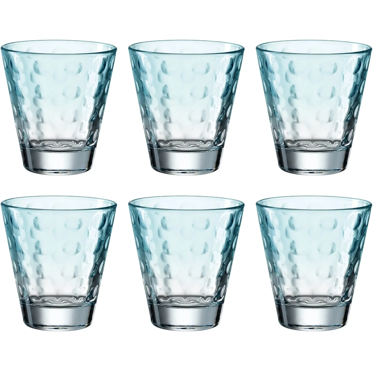 Trinkglas OPTIC 215 ml mint 6er-Set