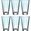 Trinkglas OPTIC 300 ml mint 6er-Set