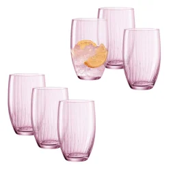 Trinkglas POESIA 460 ml rosé 6er-Set