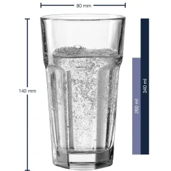 Trinkglas ROCK 340 ml mit persönlicher Gravur