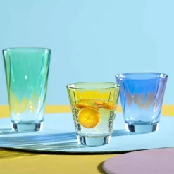 Trinkglas TWIST 215 ml gelb 4er-Set