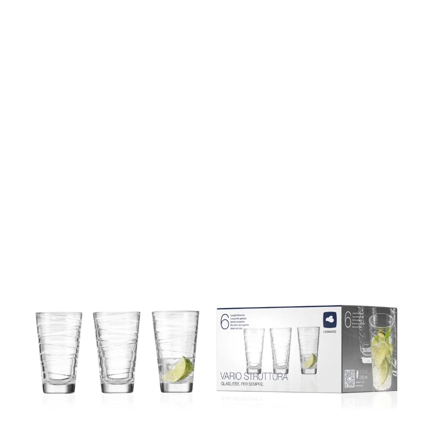Trinkglas VARIO 280 ml 6er-Set