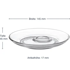 Untertasse SENSO 15 cm 6er-Set