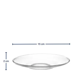 Untertasse TÈ PER TE 15 cm 6er-Set