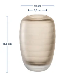 Vase BELLAGIO 16 cm beige