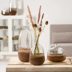 Vase CASOLARE 50 cm braun