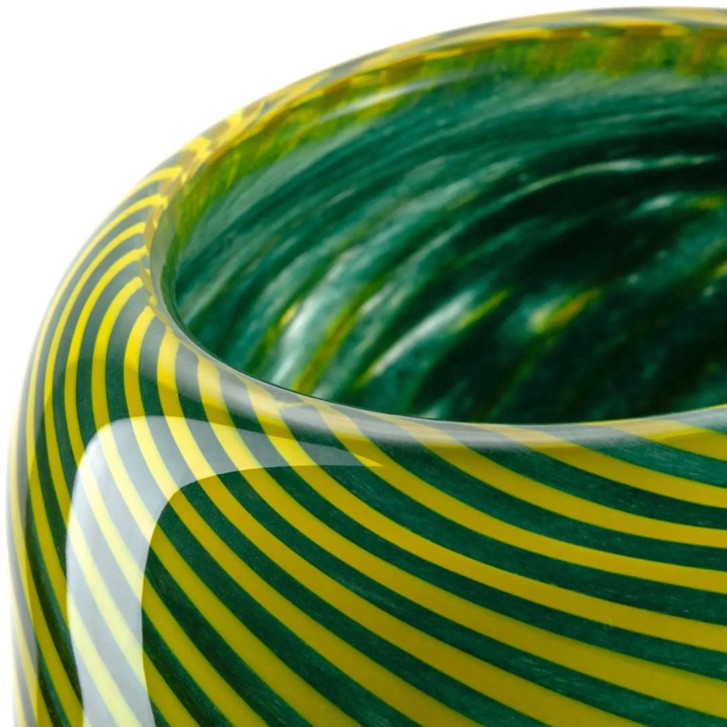 Vase FILO COLORI 10 cm grün