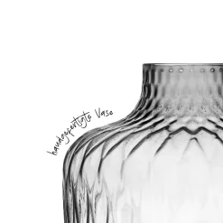 Vase GIULIA 28 cm grau