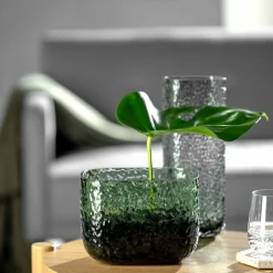 Vase MARTELLO 13 cm grün