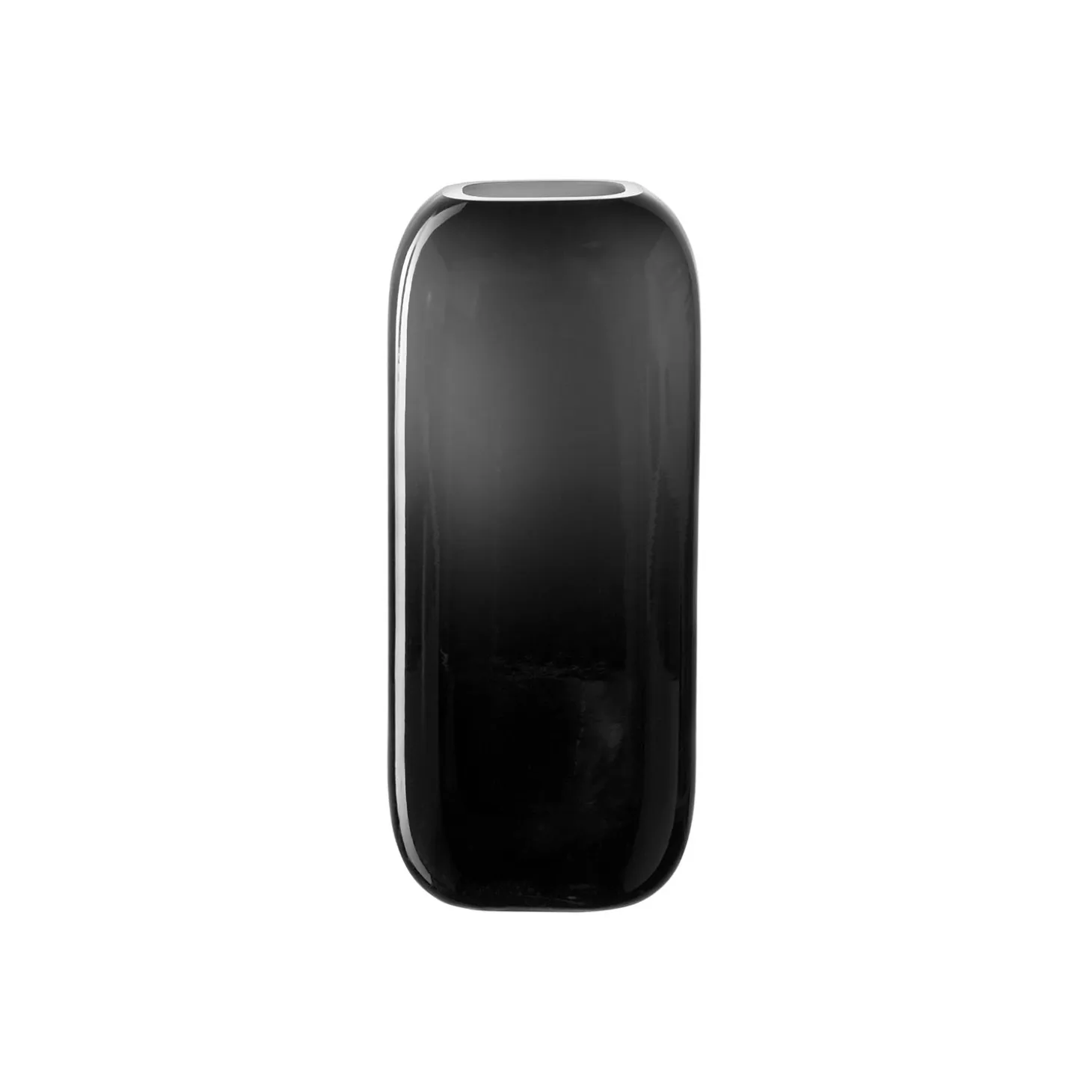 Vase MILANO 21 cm grau