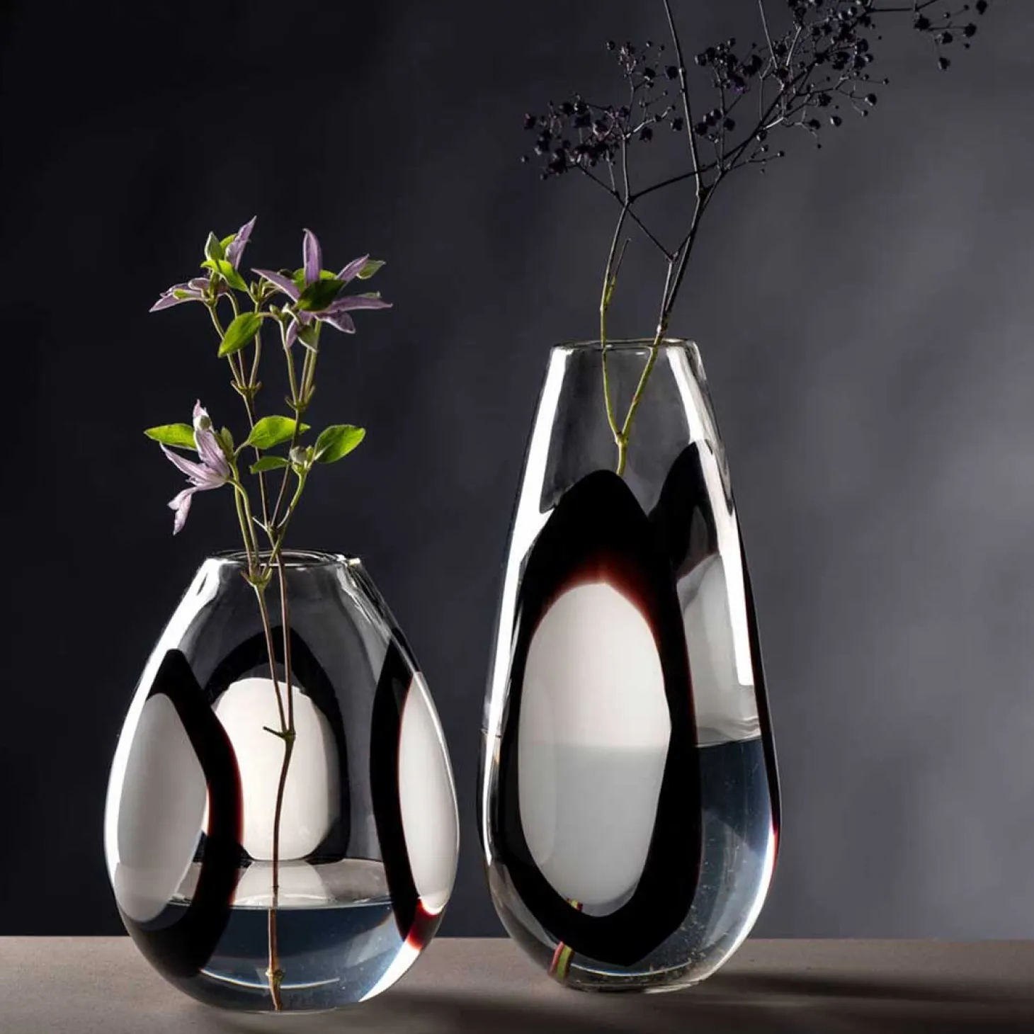 Vase OCCHI BIANCHI 37 cm