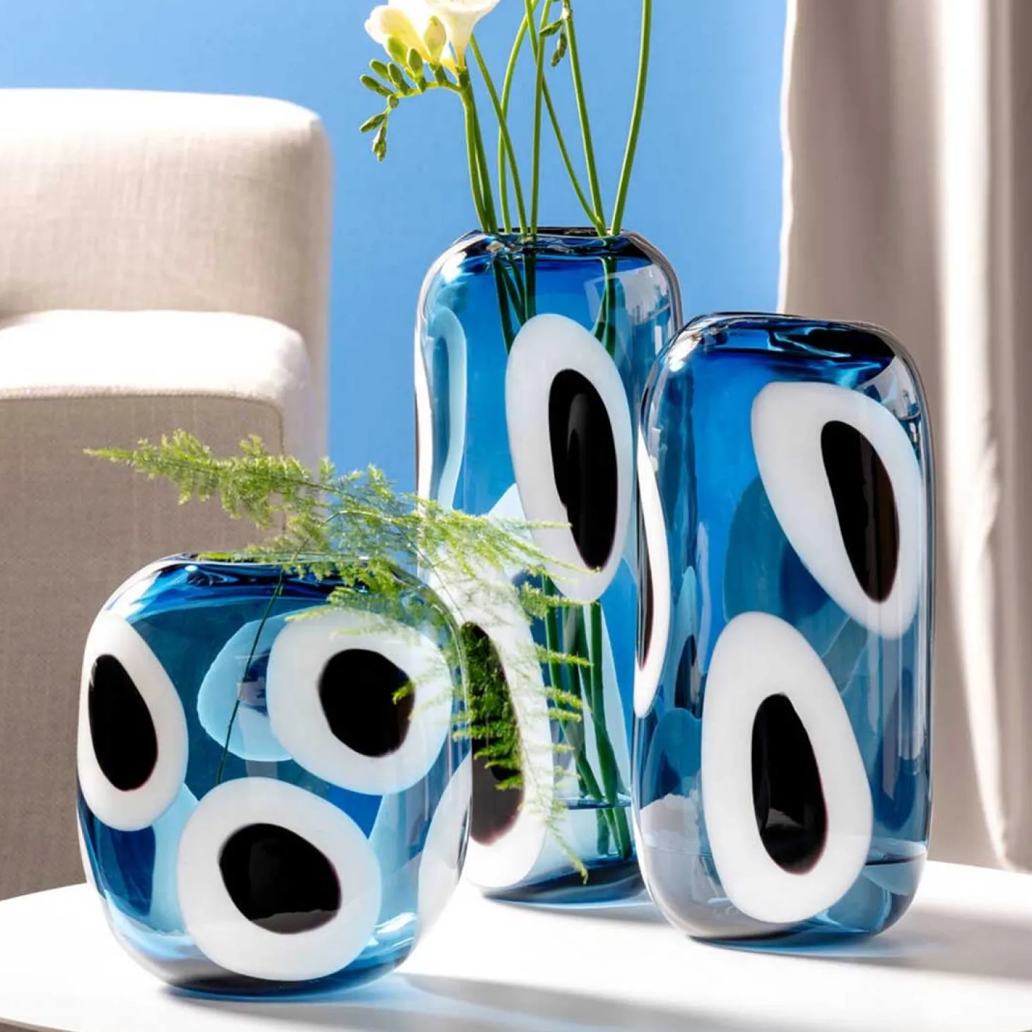 Vase OCCHI BLU 36 cm