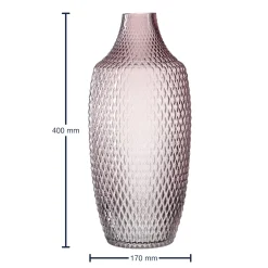 Vase POESIA 40 cm viola