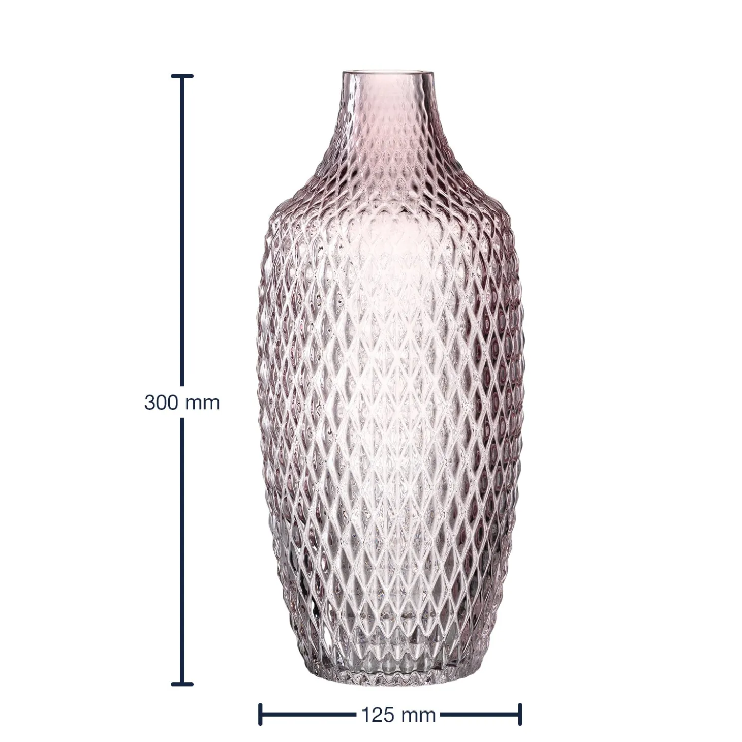 Vase POESIA 30 cm viola