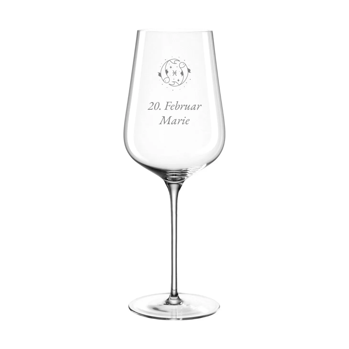 Weißweinglas BRUNELLI 580 ml mit persönlicher Gravur
