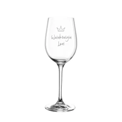 Weißweinglas CIAO+ 300 ml mit persönlicher Gravur