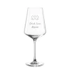 Weißweinglas PUCCINI 560 ml mit persönlicher Gravur