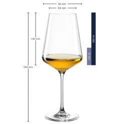 Weißweinglas PUCCINI 560 ml mit persönlicher Gravur